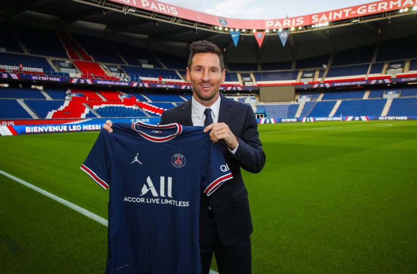  Lionel Messi es nuevo jugador del PSG
