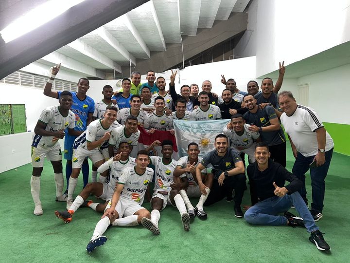  Atlético Huila ascendió a la primera división del fútbol colombiano