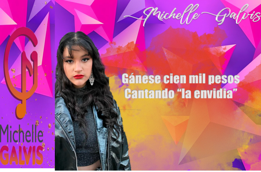  Ganese cien mil pesos cantando la envidia de Michelle Galvis